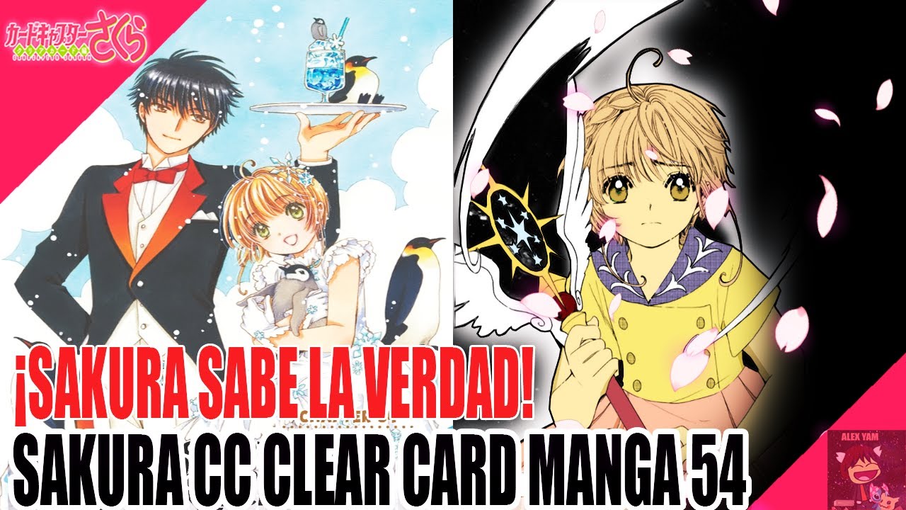 ¡SAKURA DESCUBRE QUE KAITO TIENE PODERES! | SAKURA CARD CAPTOR CLEAR CARD MANGA 54 ESPAÑOL