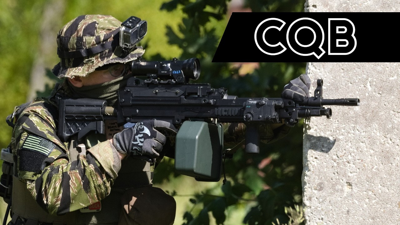Abandoned CQB Farm / MK46 A&K, M82a1 Socom Gear & Cyma CGS