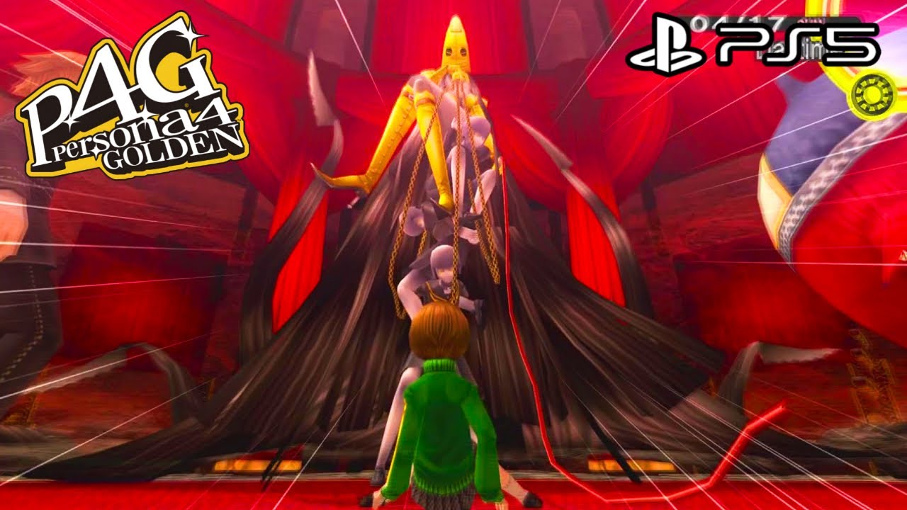 Persona 4 Golden PS5 - Boss Shadow Chie 4K 60FPS
