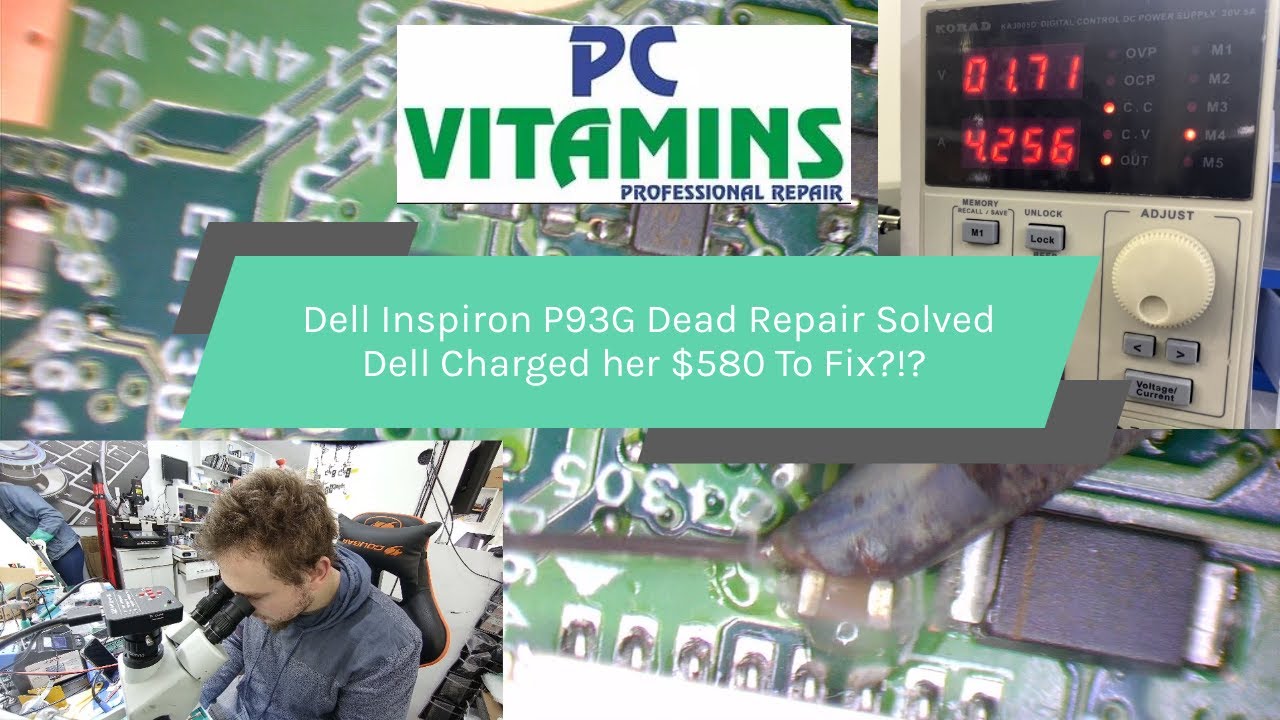 Dell Inspiron P93G Dead Solution