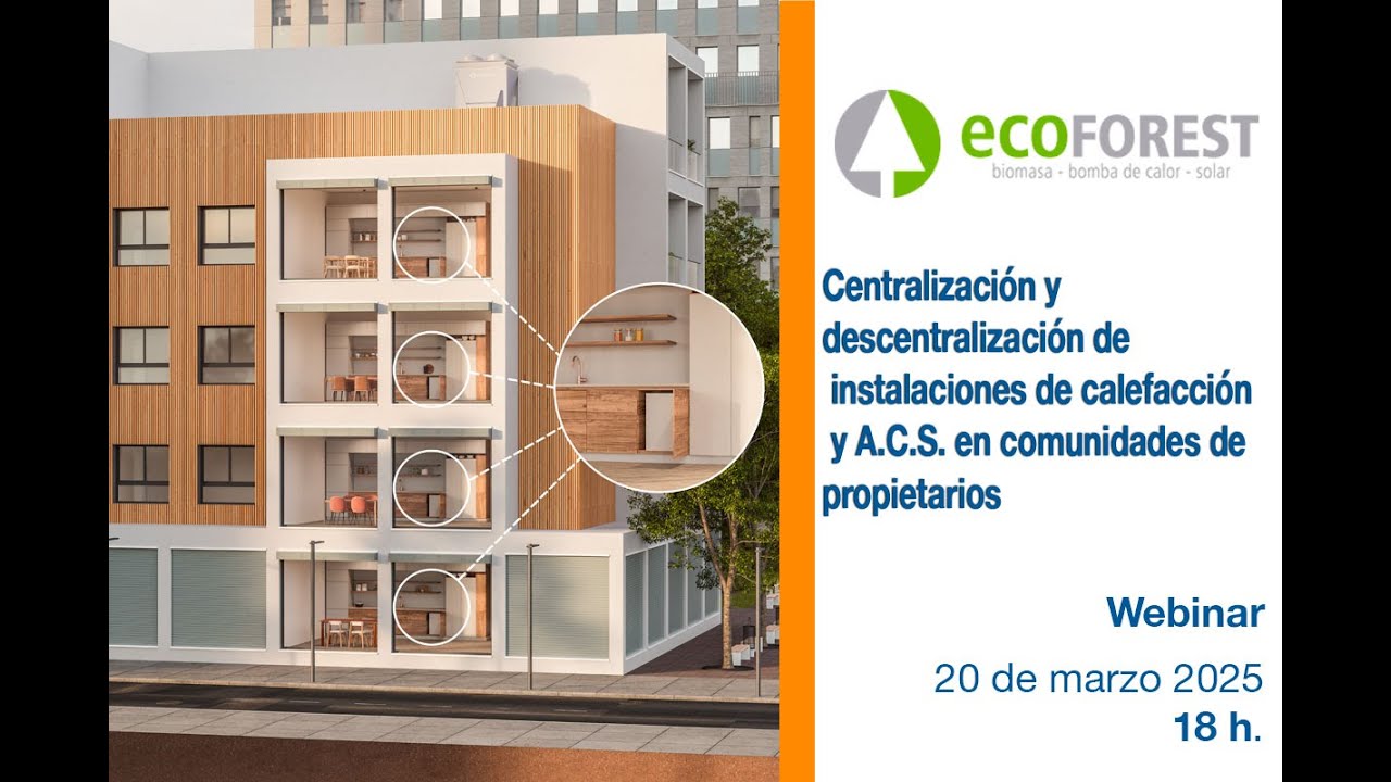Centralización y descentralización de inst. de calefacción y ACS en comunidades de propietarios