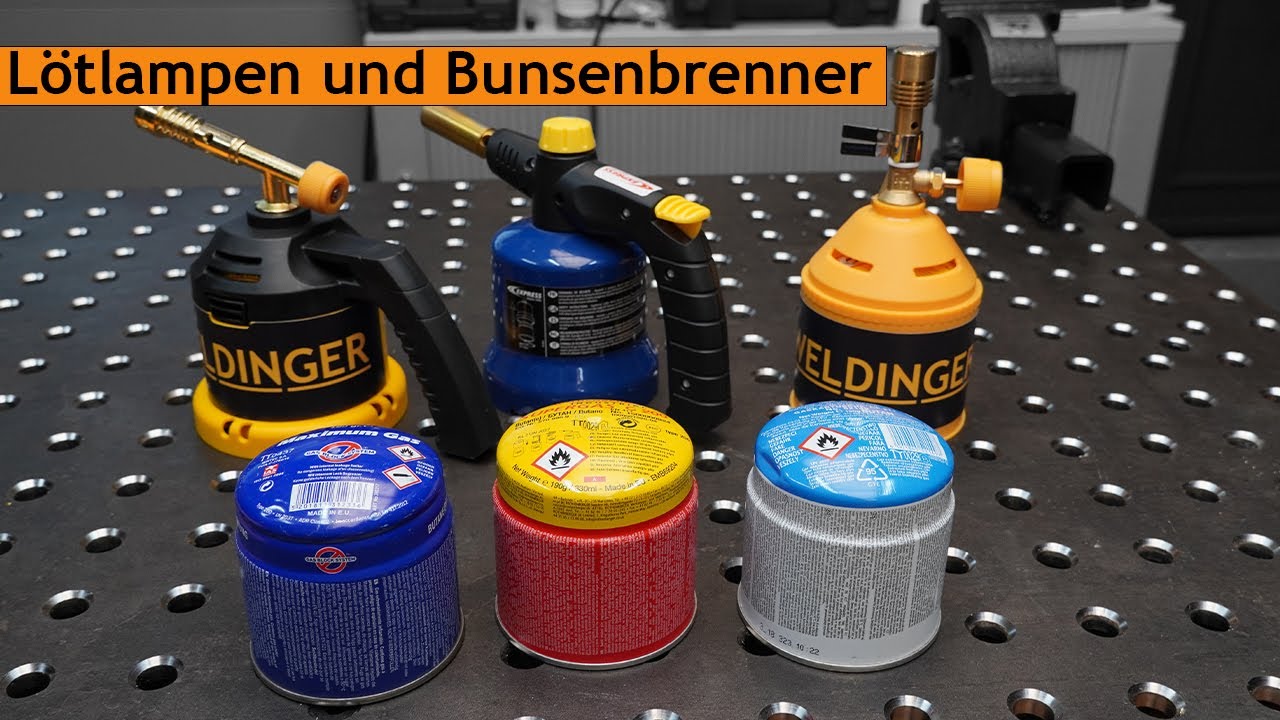 WELDINGER Lötlampe und Bunsenbrenner | Lötlampe Express 8900, die beste Lötlampe am Markt?