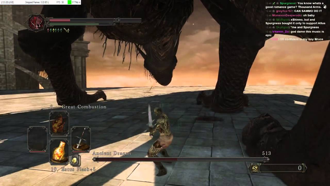 Sammo vs. The Ancient Dragon - Dark Souls 2 PC