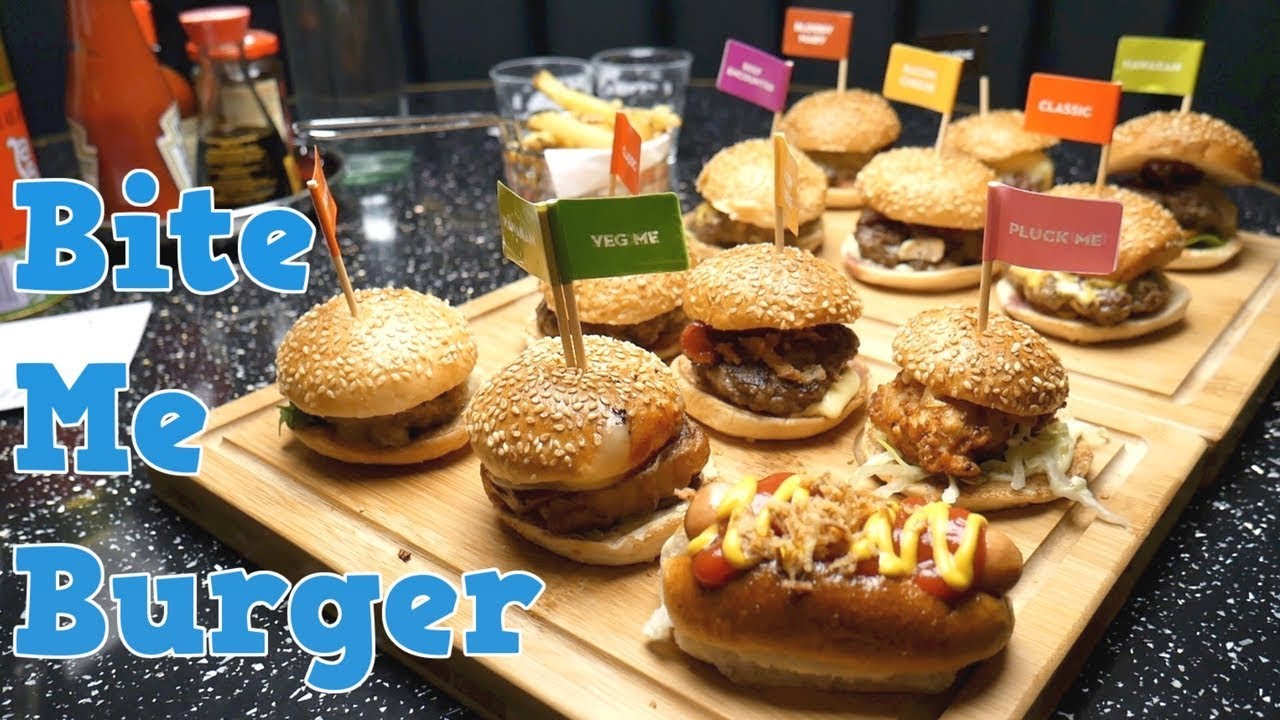EPIC MINI BURGER PLATTER! - Yum It