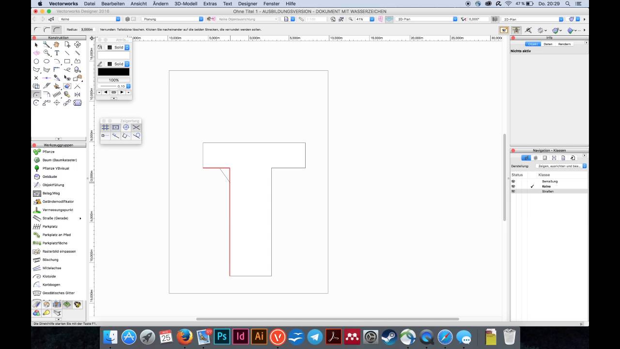 STB Vectorworks-Tutorial: 8. Verrunden alt