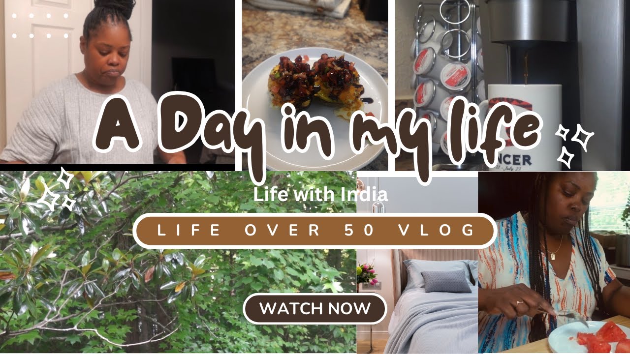A Realistic Day in the Life | Woman Over 50 | WFH, Cooking, Chores & Self-Care