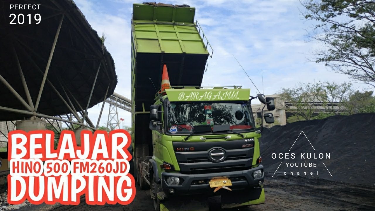 CARA DUMPING DUMP TRUK HINO500 SERIES FM260JD TERBARU