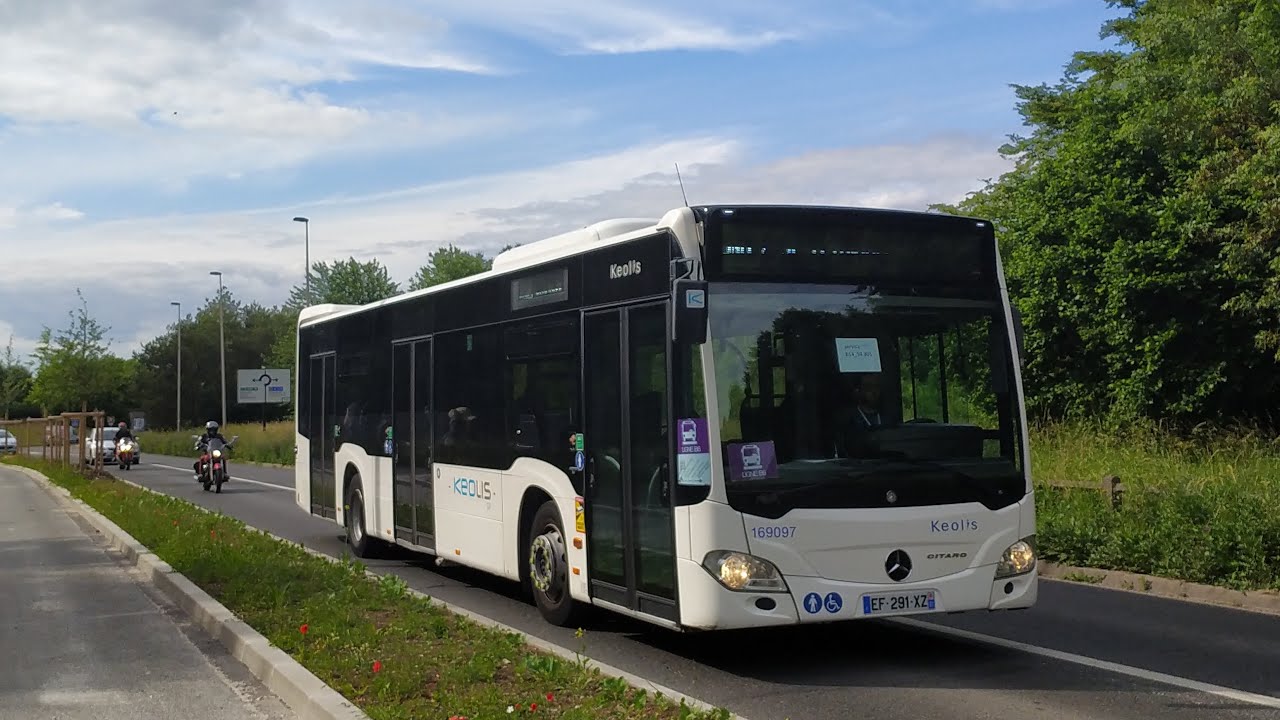 [NAVETTE RER B] Mercedes Benz Citaro C2 Kéolis CIF