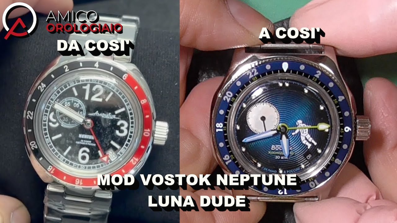 Trasformiamo un Vostok Neptune in Luna Dude