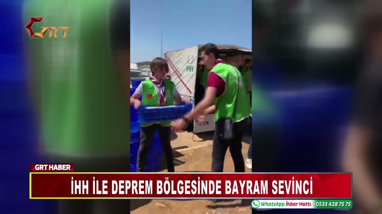 İHH İle Deprem B&ouml;lgesinde Bayram Sevinci
