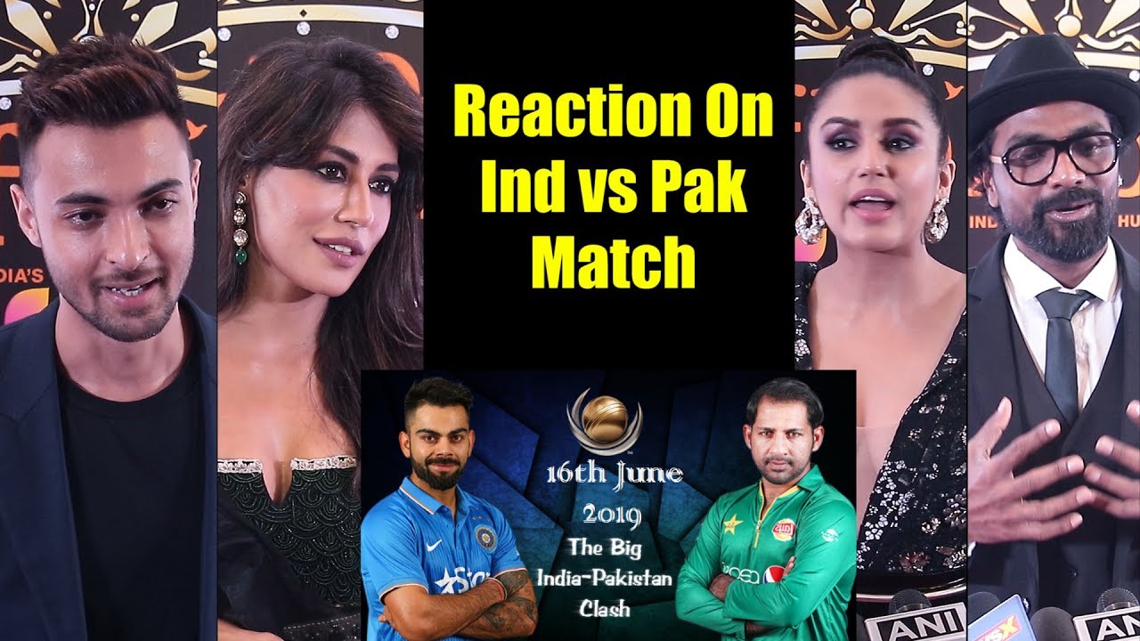 Bollywood Celebrities Reaction On INDIA Vs Pakistan Match | Aayush Sharma, Huma Qureshi