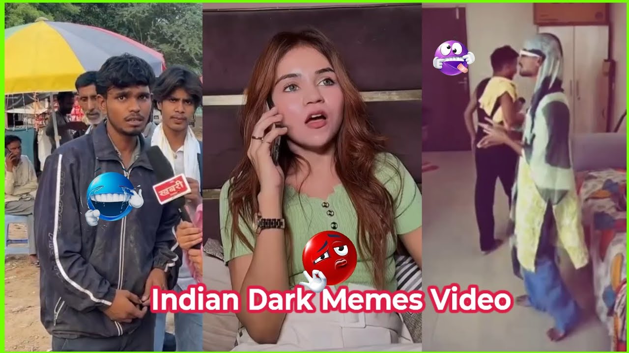 🔥Indian dark memes video!🤯🤣 | Funniest Dank Compilation 2025.