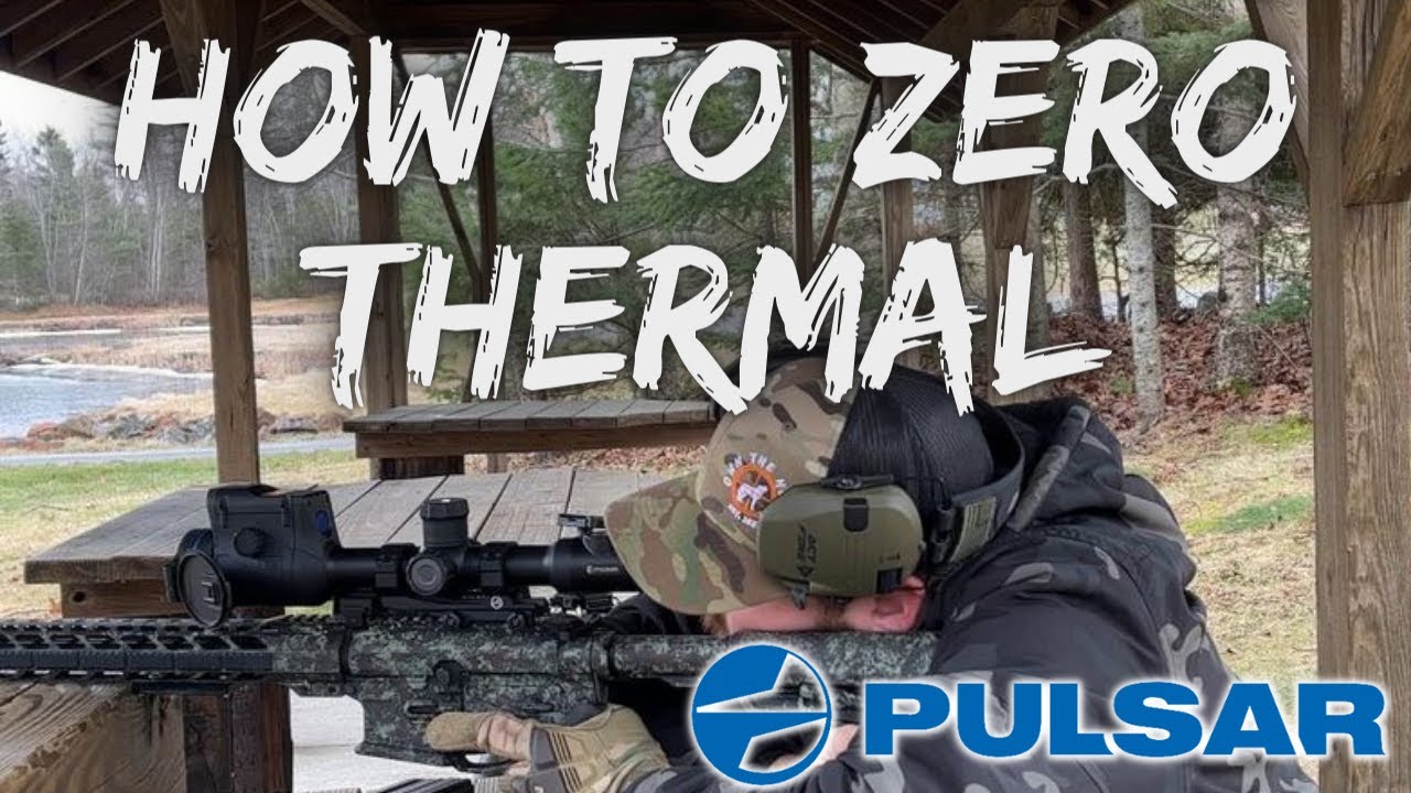How to zero a thermal scope |  Zeroing a Pulsar Thermion Pro 2 XQ50 LRF
