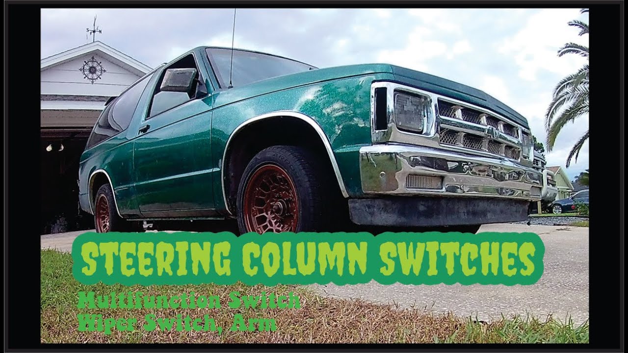 Multifunction, Wiper and Turn Signal Switch replacement- Part 22 - 2nd Chance 1st Gen S10 Blazer