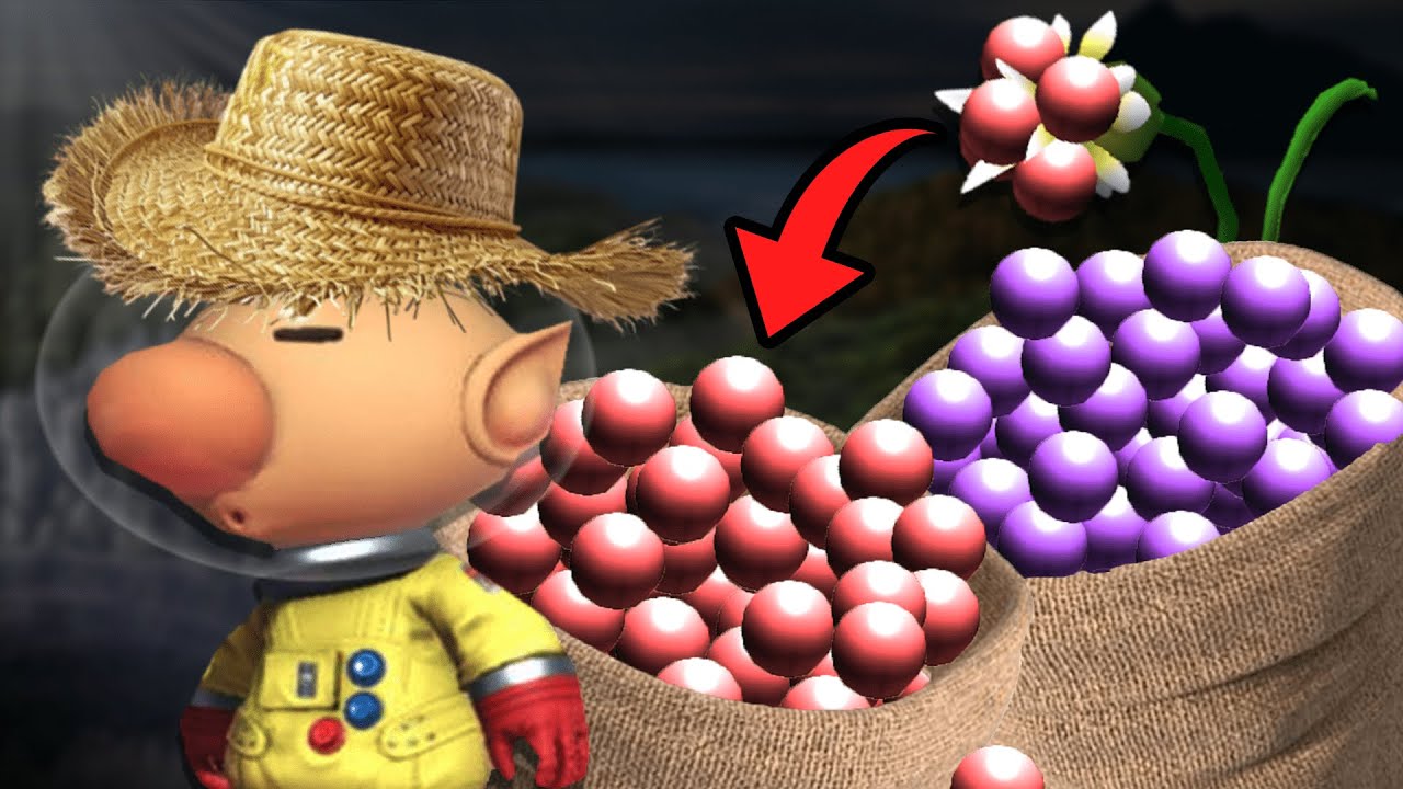 Чему я научился, выращивая ягоды в Pikmin 2 в течение 24 часов