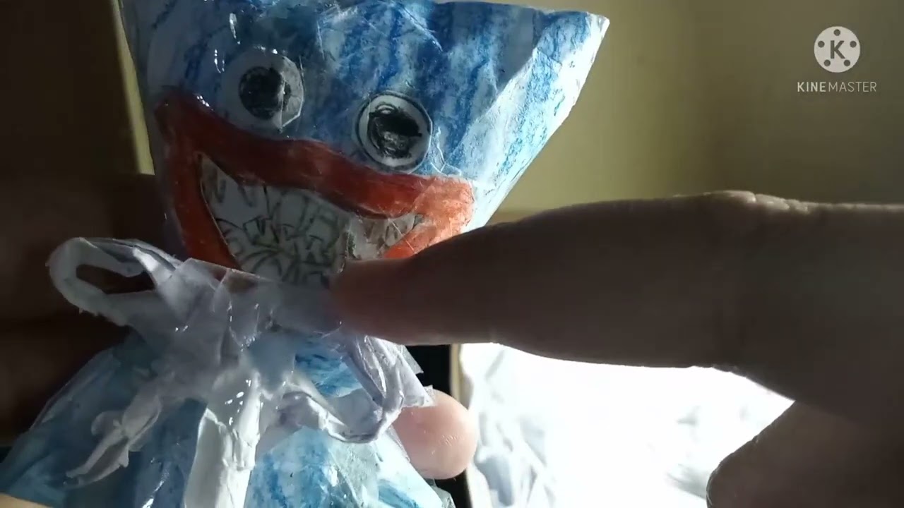 paper plush huggy wuggy
