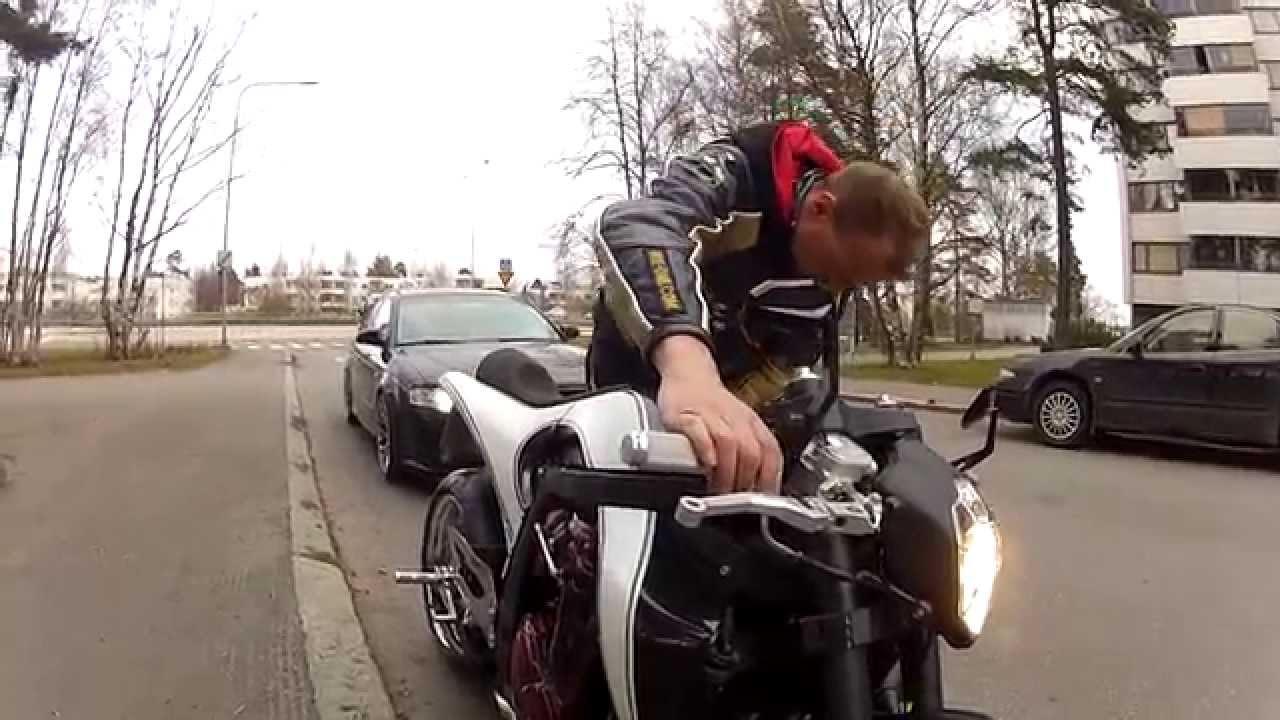 Just a Normal day to Bomber Magazine test rider...