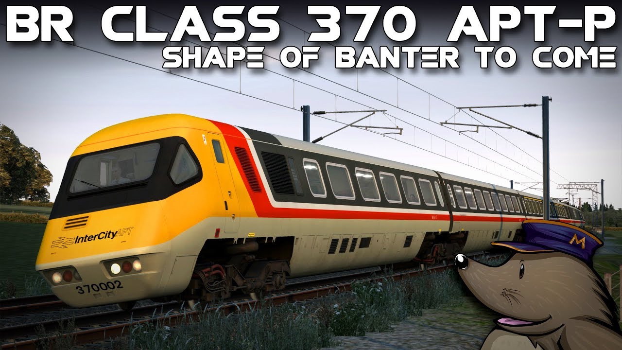 TS2018 | BR Class 370 APT-P | The Shape of Banter to Come | WCML Over Shap