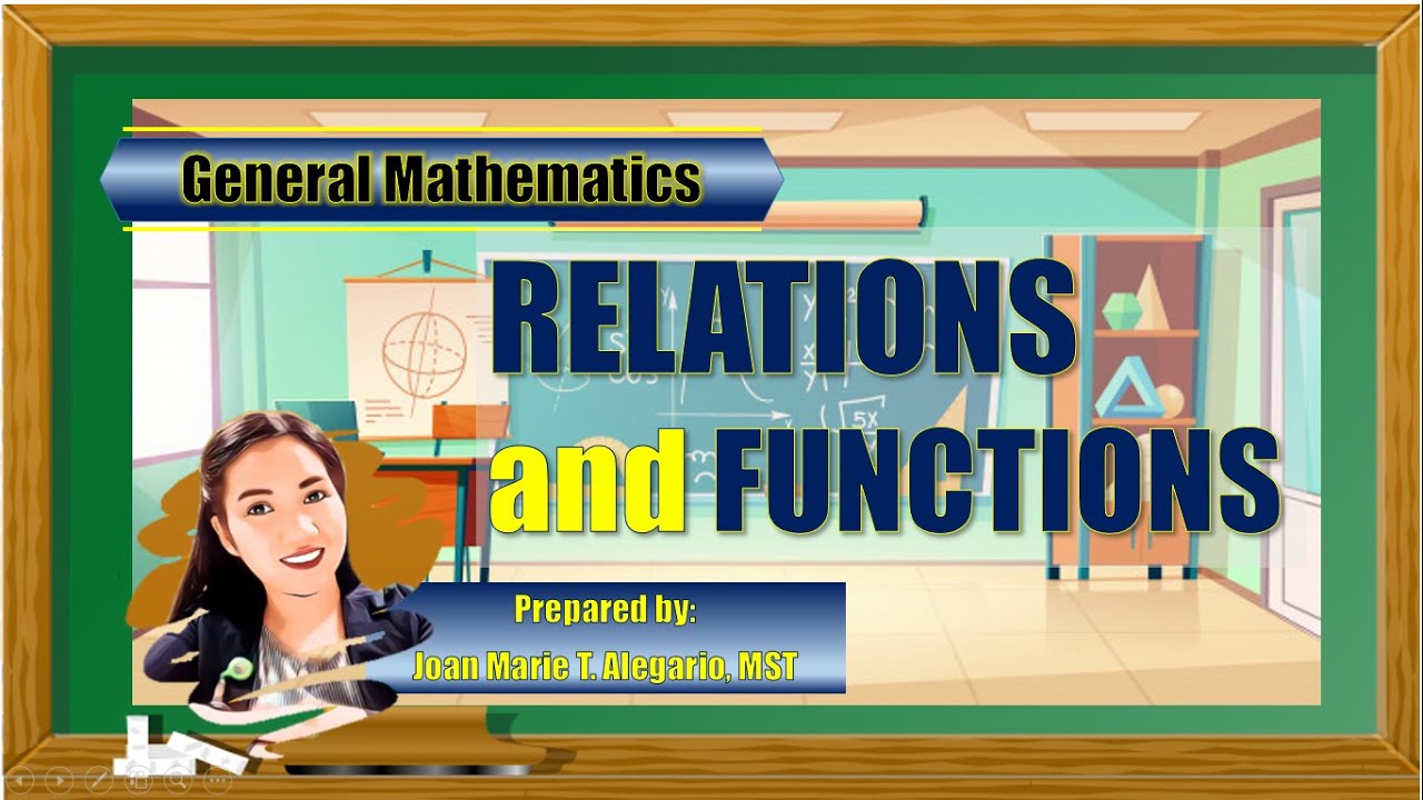 Relations and Functions | General Mathematics