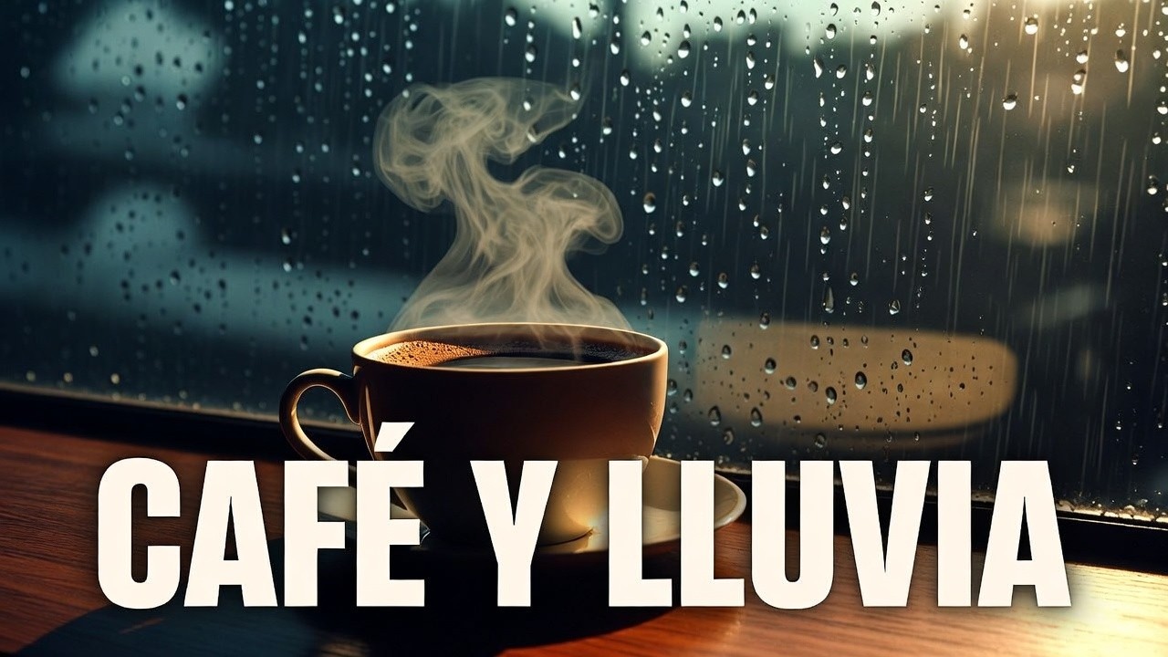 Lluvia en la ventana | Café humeante y tranquilidad total