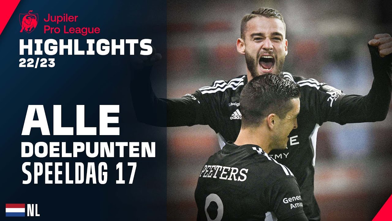 ALLE DOELPUNTEN 👀⚽ Jupiler Pro League Highlights GD17