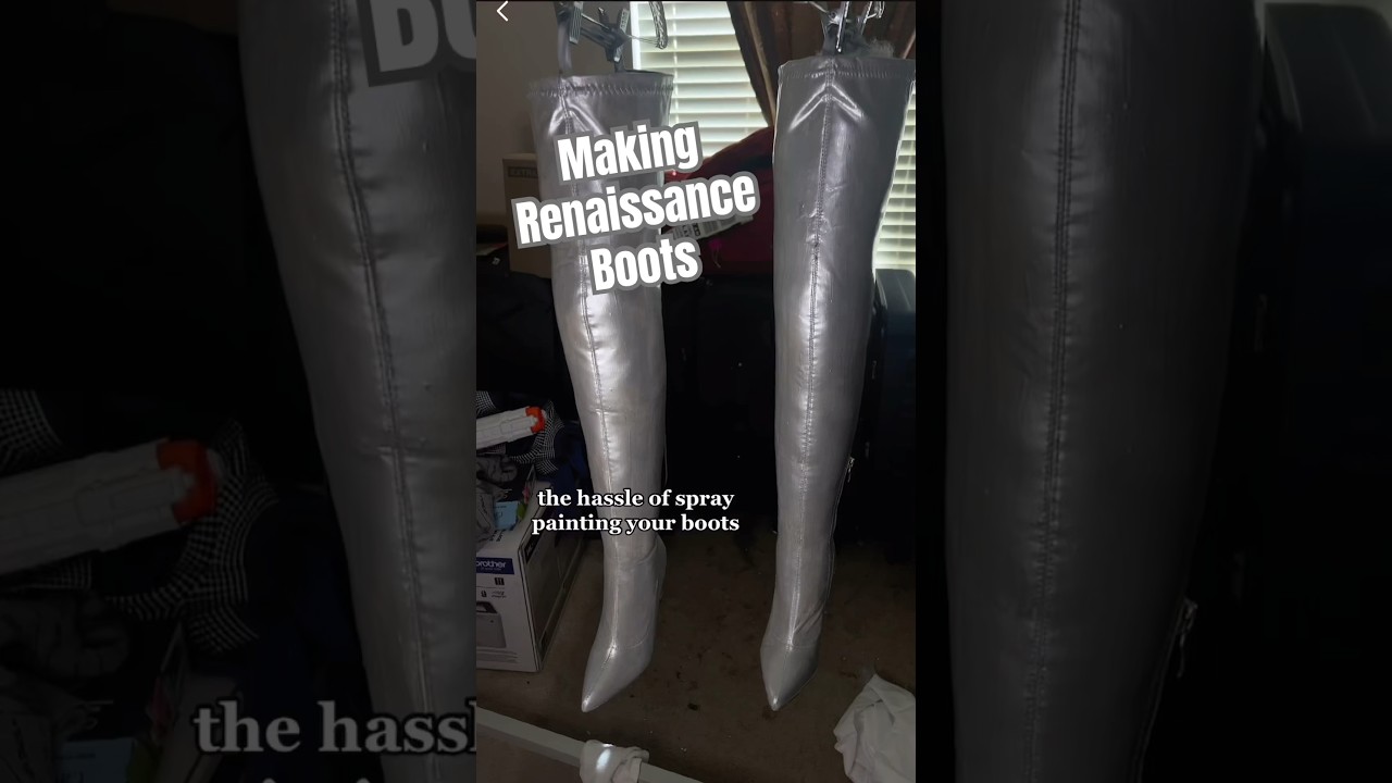 Making Boots for Renaissance 