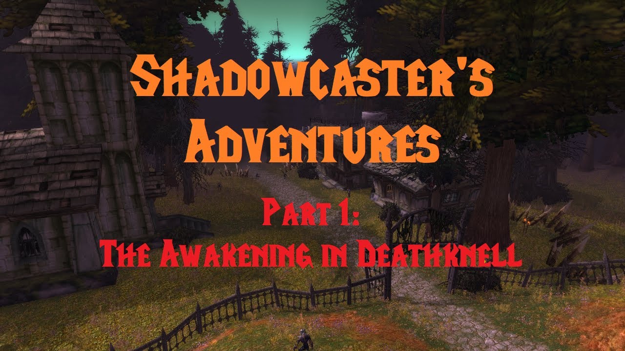 Part 1: The Awakening in Deathknell | WoW Classic VoiceOver Addon Playthrough | No Commentary