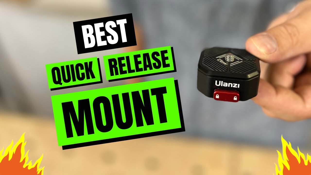 This has totally changed my camera setup! ULANZI Claw Quick Release Camera Mount review