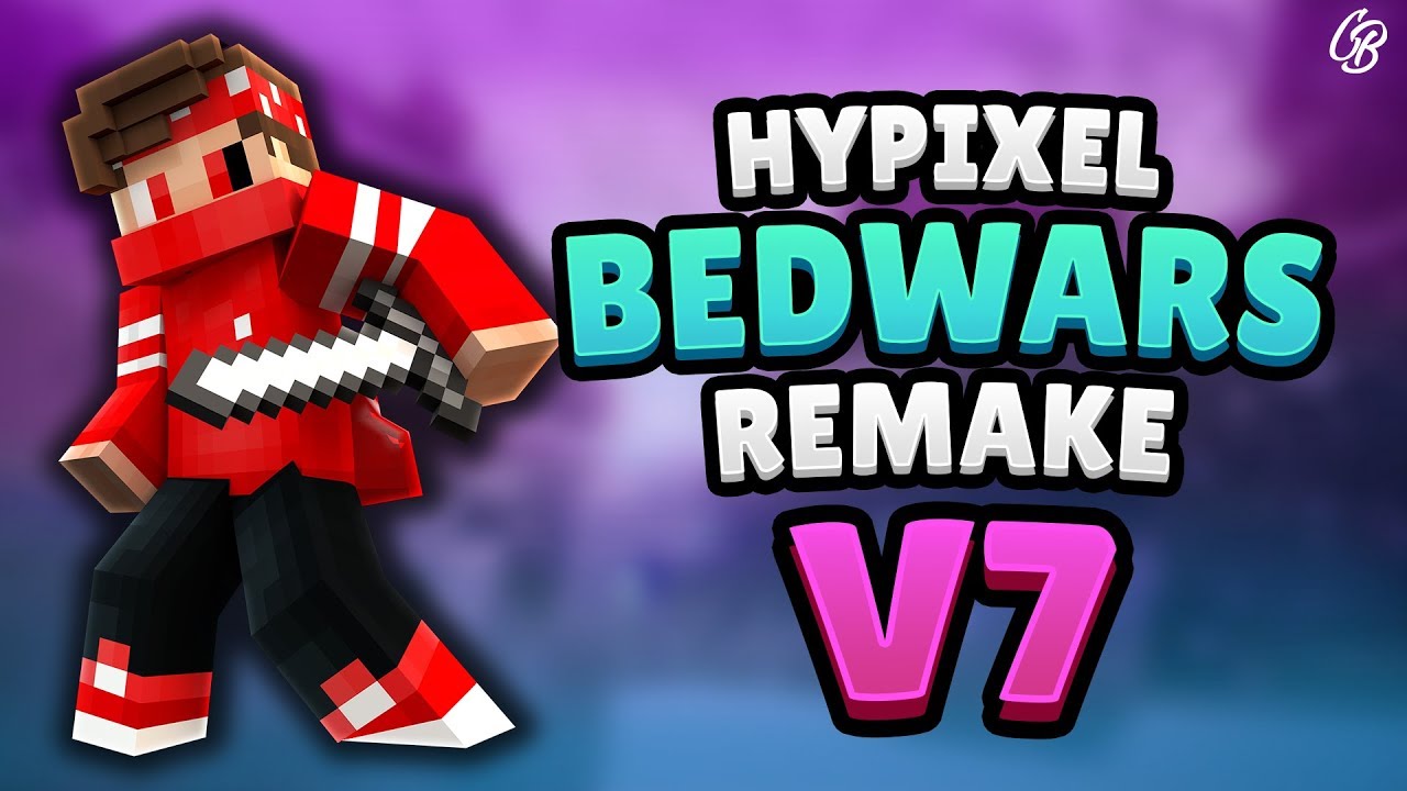 HYPIXEL BEDWARS SERVER REMAKE V7 @CrispyBow #BedWarsV7