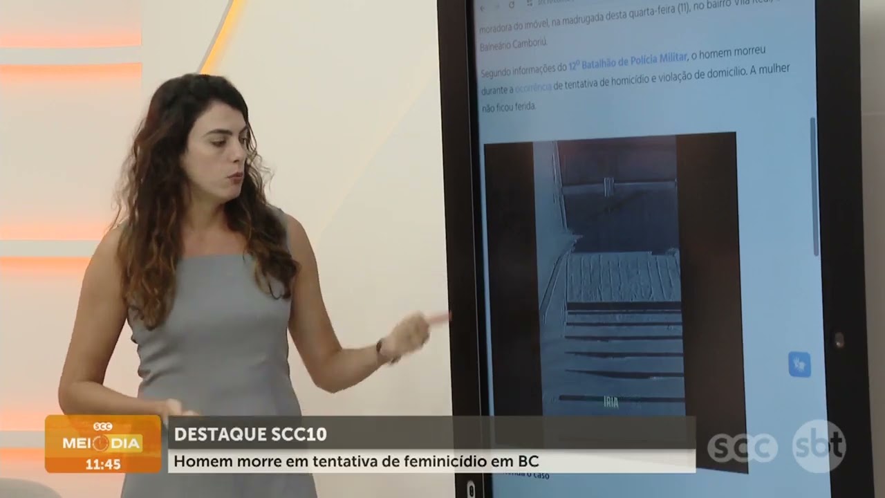 Homem morre em tentativa de feminicídio em Balneário Camboriú | Segurança | SCC Meio-Dia
