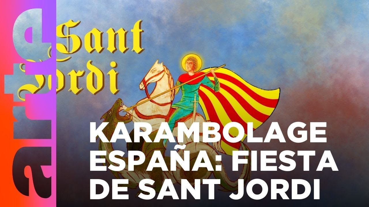Karambolage España - la fiesta de Sant Jordi | ARTE.tv Cultura