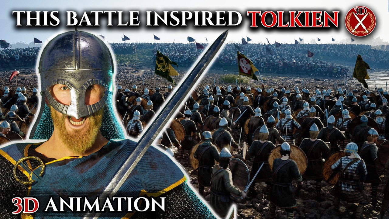 The Battle of Maldon 991 AD : Vikings Vs English Animated Like Never Before!
