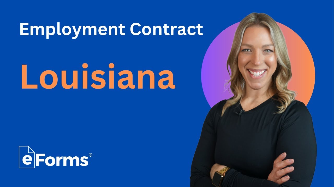 Louisiana Employment Contract - EXPLAINED