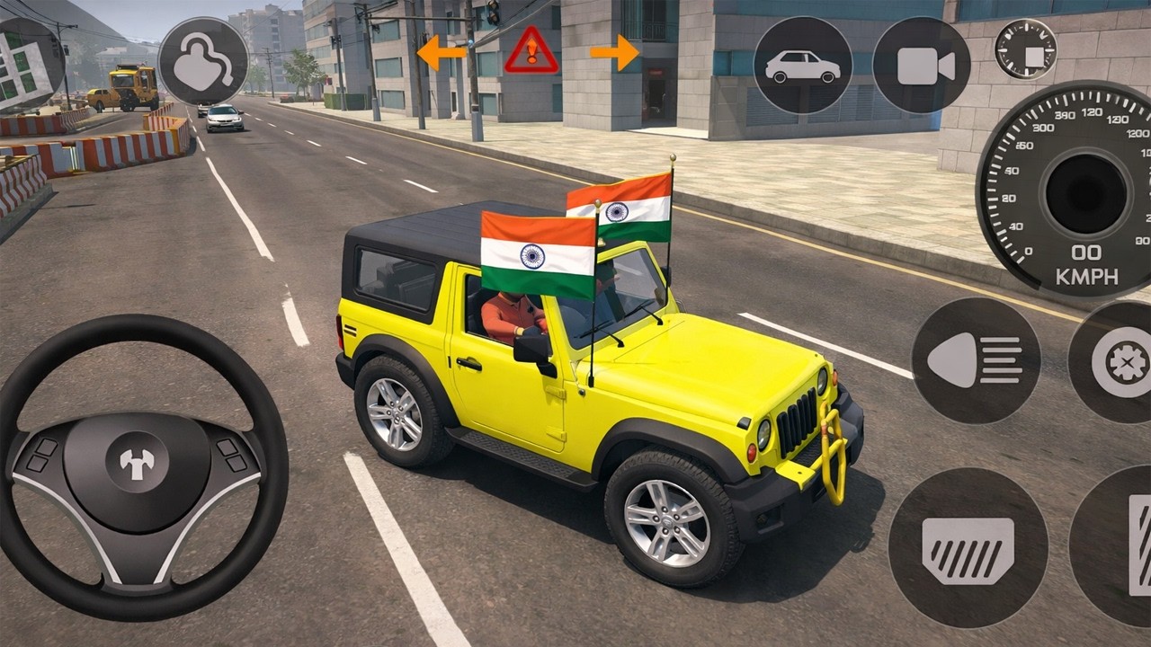 Indian Cars Simulator 3D Gameplay | Realistic Indian Car Driving Game | Android Open World Simulator