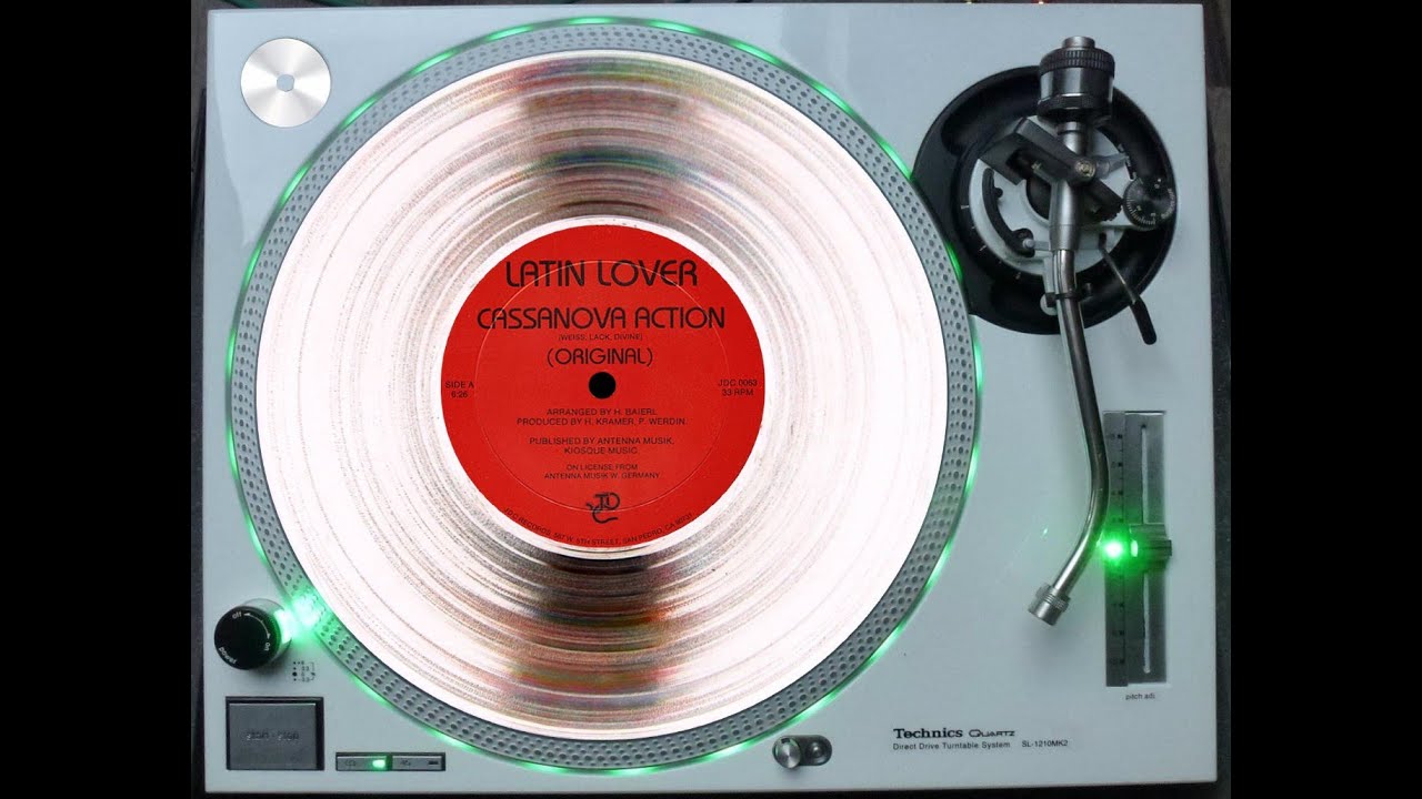 LATIN LOVER - CASANOVA ACTION (LONG & HOT-VERSION) (℗1985 / &copy;2014)