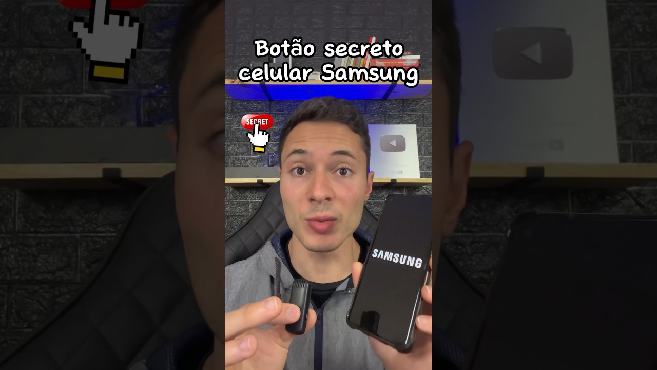 Bot&atilde;o secreto celular Samsung #dicas #celular #samsung #android
