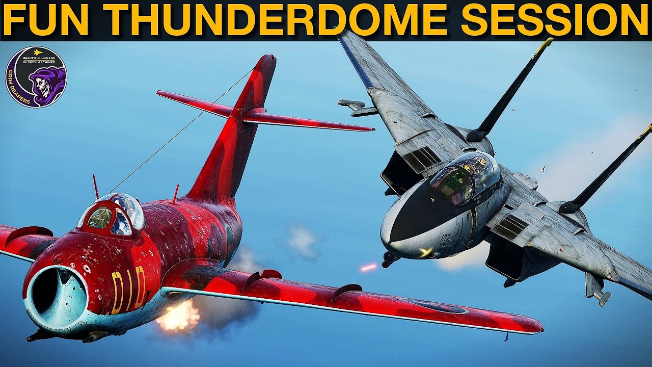 Thunderdome Dogfight Game (Session 25) | DCS WORLD