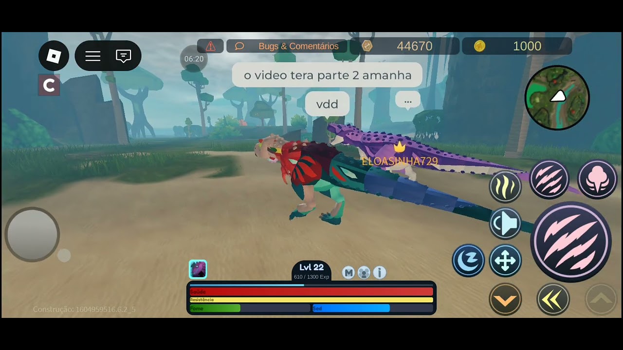 Sobrevivendo de tarbossauro 