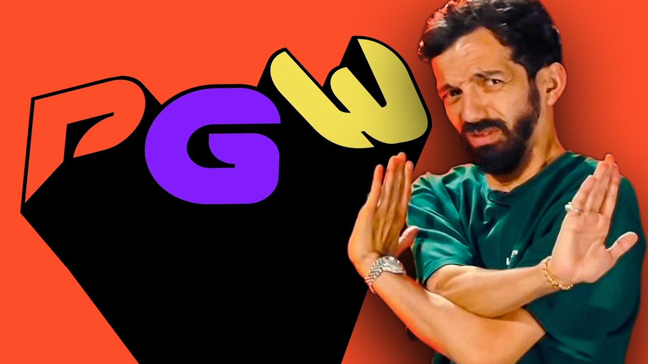 Bigflo me présente son nouveau logo (Paris Games Week)