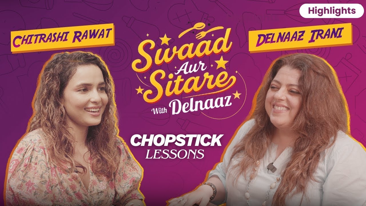Chitrashi Rawat Teaches Delnaaz Irani How to Use Chopsticks 😄🥢 | Hilarious Moment