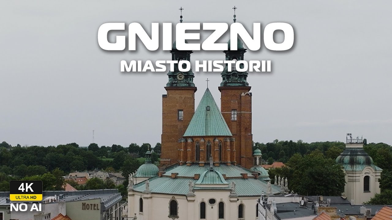 Gniezno, miasto historii, Cinematic Drone, 4K
