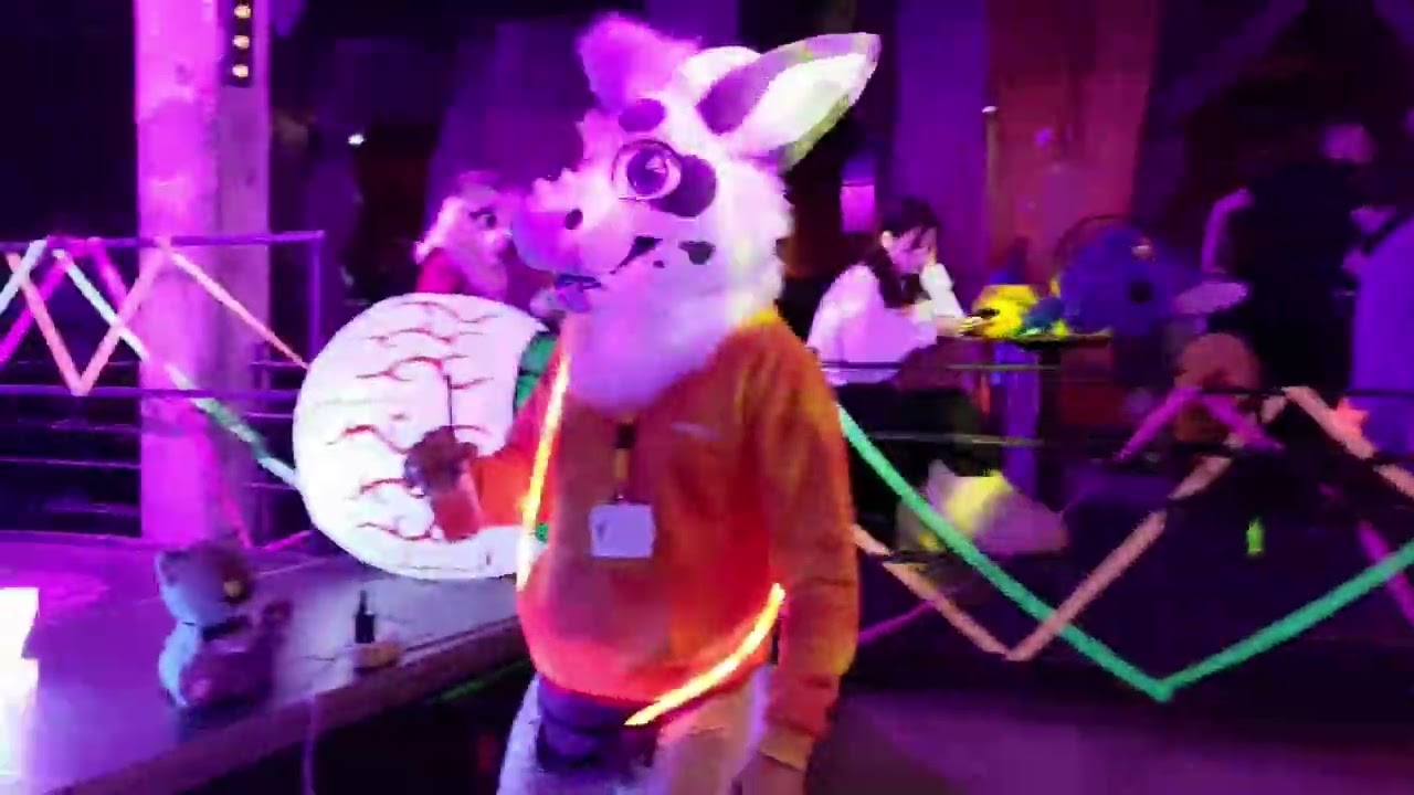 Fursuit Halloween Prague 2025 afterparty