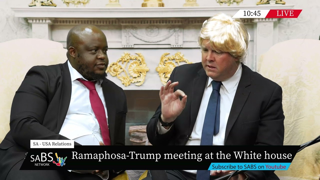 Трамп встречается с Рамафосой в Белом доме 🇺🇸🇿🇦