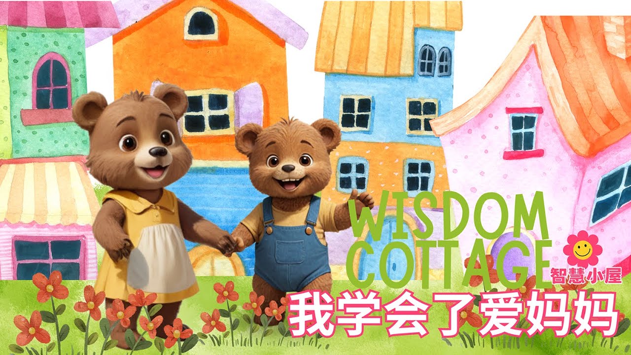 我学会了爱妈妈 | 儿童故事 | 学前教育 | 中文故事 |儿童动画 | 睡前故事 |