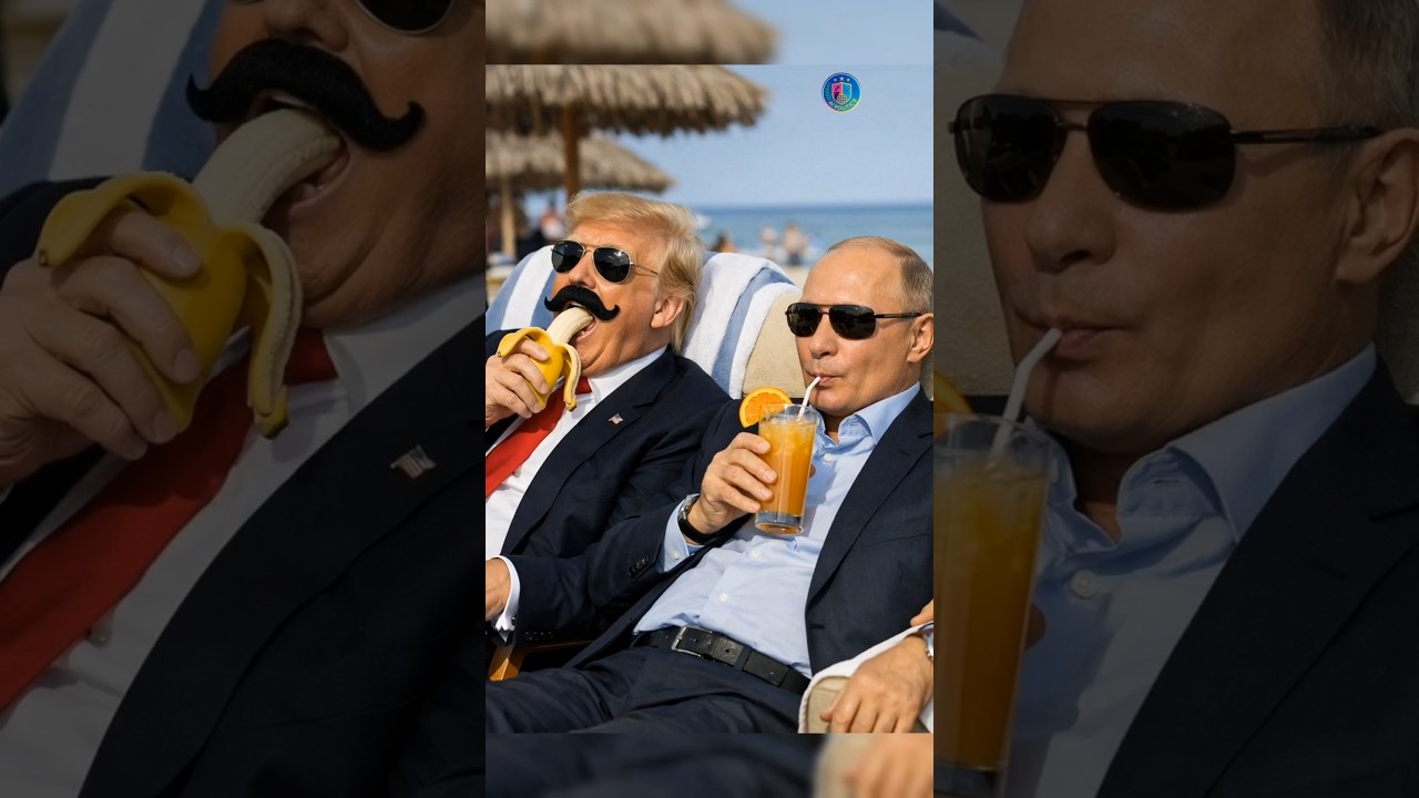 The Trump chose violence, But against Putin || 😆😆 ||#trump #funny #putin #comedy