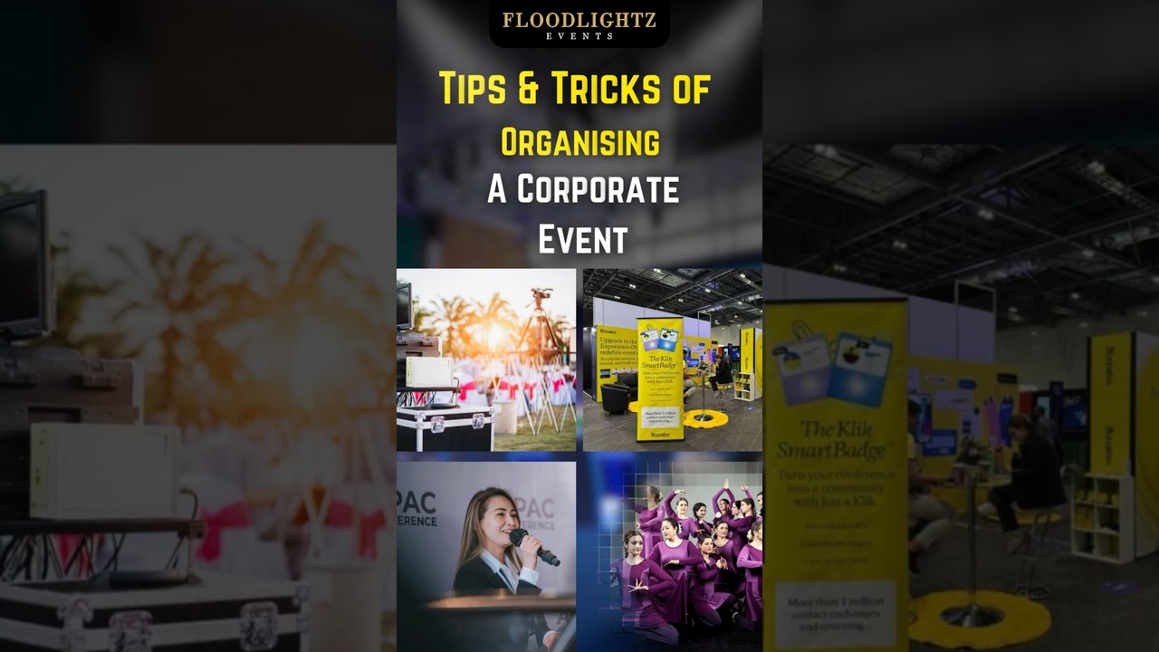Tips & Tricks From The Best Corporate Event Planner!