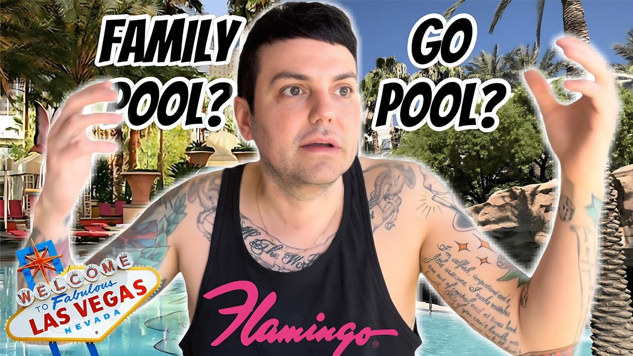 Flamingo Las Vegas: GO Pool vs Family Pool | Ultimate Pool Comparison!