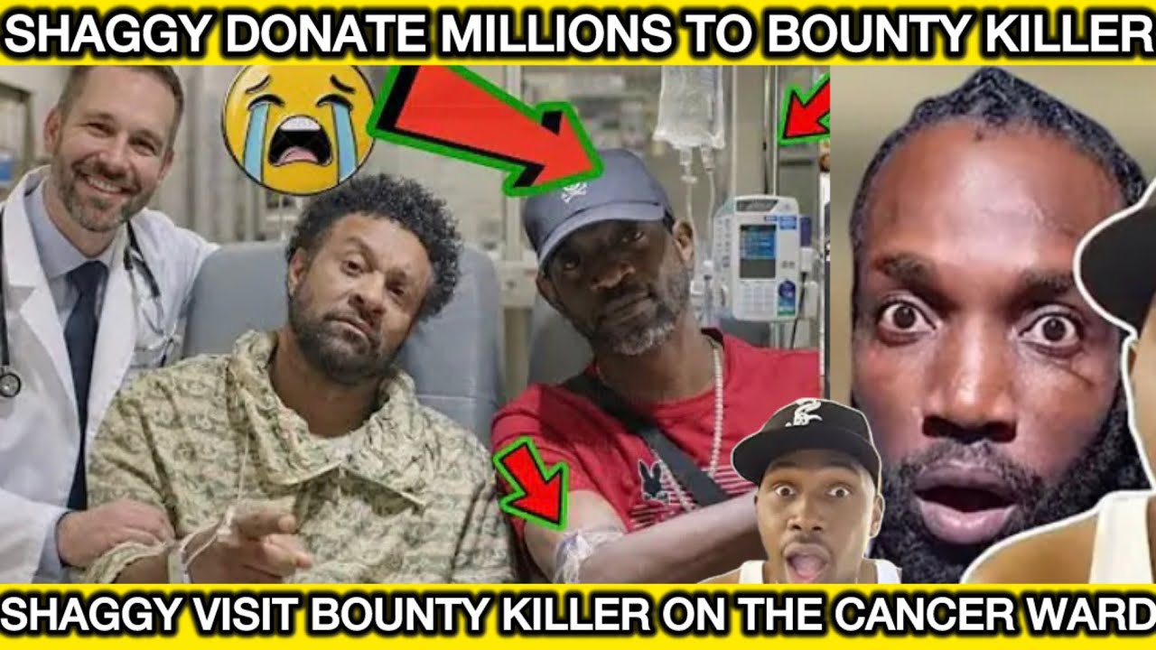 Shaggy foundation donate millions toward bounty killer stage 4”CANCER” Surgery movado reaction 