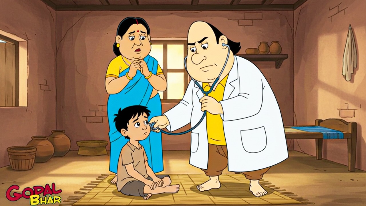 Doctor Gopal! অসুস্থ শিশুকে বাঁচাতে এলেন গোপাল 😱 | Village Hospital Story
