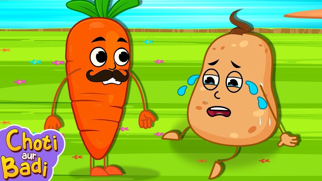Aloo Kachaloo Beta Kahan Gaye The | Hindi Rhymes | Choti Aur Badi